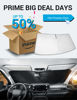 Picture of Proadsy 2025 Upgrade Front Windshield Sun Shade Foldable Sunshade Protector Custom Fit Tundra 2007-2021 Limited SR5 Platinum TRD Pro Pickup Accessories