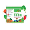 Picture of Once Upon a Farm Organic Tractor Wheels Toddler Bar, Apple, Sweet Potato & Spinach | 8 Boxes, 40 Total Bars