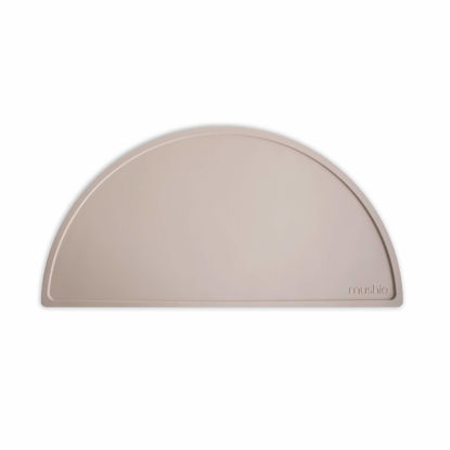 Picture of mushie Silicone Placemat for Kids | BPA-Free Non-Slip Design (Shifting Sand)