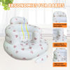 Picture of AGITVPS Inflatable Baby Seat for Babies 3-36 Months, Built in Air Pump Baby Chair Sit Me up Floor Seat for Baby, Bumbo Seat for Learning to Sit, Feeding, Camping (Bear)