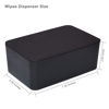 Picture of Diaper Wipes Dispenser, Tissue Storage Box Case, Wet Wipe Dispenser Holder with Lid for Home, Office, Cars (Black)