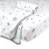 Picture of American Baby Company 100% Cotton Thermal Waffle Swaddle Blanket, Soft, Breathable & Stretchy, Super Stars, 30" x 40" for Boys and Girls, Perfect for Swaddling, Travel and Gifting