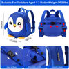 Picture of Accmor Toddler Harness Backpack Leash, Cute Penguin Kid Backpacks with Anti Lost Wrist Link, Mini Child Backpack Harness Leashes Walking Wristband Rope Travel Bag Harness Rein for Baby Girls (Blue)