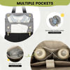 Picture of LOVEVOOK Diaper Bag Backpack,Diaper Bag Tote with Insulated Pockets,Baby Bag for Girl Boy with Changing Pad,Large Baby Diaper Bag with Pacifier Case,Anti-Theft Travel Backpack for Women
