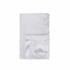 Picture of Pro Goleem Baby Soft Minky Dot Blanket with Silky Satin Backing Baby Gifts for Boys and Girls (White, 30’’ x 40’’)