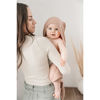 Picture of Konssy 2 Pack Muslin Hooded Baby Towels for Newborn Soft 100% Cotton Baby Bath Towel with Hood for Baby, Infant Ultra Absorbent, Baby Stuff Baby Bath Shower Gifts (Camel, Sun,30" x 30")