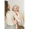 Picture of Konssy 2 Pack Muslin Hooded Baby Towels for Newborn Soft 100% Cotton Baby Bath Towel with Hood for Baby, Infant Ultra Absorbent, Baby Stuff Baby Bath Shower Gifts (Cream, Camel,30" x 30")