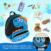 Picture of Accmor Toddler Backpack Leash, Cute Dinosaur Kids Harness Backpacks with Anti Lost Wrist Link, Adorable Child Backpack Mini Bag Wristband Tether Strap Leashes for Baby Boys Girls Ages 1-3 Years