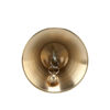 Picture of Extra Loud Solid Brass Hand Call Bell with Wooden Handle