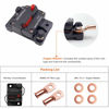 Picture of Erayco 60 Amp Circuit Breaker with Manual Reset Waterproof Inline Fuse Inverter for Marine Trolling Motors Boat ATV Manual Power, Suface Mount, 12V-48V DC