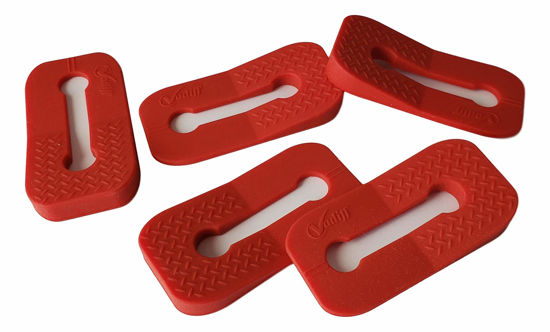Picture of Vadiff Silicone Gas Stove Child Safety Knob Locks | Oven Knob Guard (5Pk)(Red)