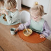 Picture of mushie Silicone Placemat for Kids | BPA-Free Non-Slip Design (Cambridge Blue Confetti)