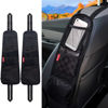 Picture of Luckybay 2PCS Car Seat Storage Hanging Bag, Multi-Pocket Seat Side Organizer, Multifunctional Mesh Net Pocket, Seat Back Organizers, Car Accessories for Car, SUV, Trucks
