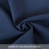 Picture of FLXXIE 2 Pack Microfiber Toddler Pillowcases, 14x20 Inches Fits Baby Pillow Sized 12x16, 13x18 or 14x20, Soft and Cozy Small Travel Pillow Covers with Envelope Closure, Navy