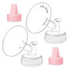Picture of Maymom Pump Part Compatible with Spectra/Ameda Luna Pumps, Syngery Gold; Incl Wide Mouth Flange 16 mm Valve; Not Original Spectra Flange; Replaces Spectra S1 S2, Plus Shield, Pump Parts, Accessories