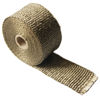 Picture of LEDAUT Heat Shield Insulation with Ties for Pipe 16' Roll Titanium Motorcycle Exhaust Tape Thermal Protection