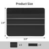 Picture of AMZDEPOT Squeegee for Vinyl, 2 Pcs Vinyl Squeegee with Extra 2 Felt Replacements, 4 Inch Vinyl Wrap Tools for Car Wrap, Craft Sign Making, DIY Crafting, Window, Black