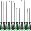 Picture of FTIHTRY 12-Piece Pick and Hook Tools Set, Pick Tool Set Car Auto Oil Seal/O-Ring Seal Gasket Pick Hooks Puller Remove, Long and Mini Pick Tool Set