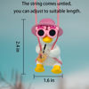 Picture of Cool Swinging Duck Car Hanging Ornament, Pendant Interior Rearview Mirror Decoration and Car Rear View Mirrior Hanging Accessories