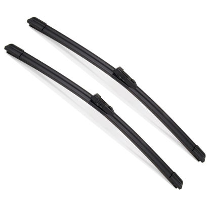 Picture of Fabysky 26"+19" Windshield Wiper Blade Sets Replacement for 2017-2022 Tesla Model 3,2020-2022 Tesla Model Y -Original Factory Quality (Pack of 2)