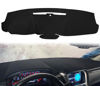 Picture of Yiz Dashboard Mat Dash Cover Custom Fit for 2015-2020 Chevy Chevrolet Tahoe Suburban/GMC Yukon Without Forward Collision Alert, Without Head Up Display (Black) J133