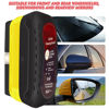 Picture of Automotive Oil Film Cleaning Brush with Reusable Foam Sprayer, Upgraded Antifog Glass Cleaning Board, Glass Oil Film Remover for Car Windows & Windshields, Versatile Car Glass Cleaner Brush (Black)