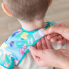 Picture of Bumkins Short Sleeve Bib for Girl or Boy, Toddler and Kids for 1-3 Years, Large Size, Essential Must Have for Junior Children, Eating, Mess Saving Soft Fabric Apron