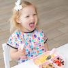 Picture of Bumkins Short Sleeve Bib for Girl or Boy, Toddler and Kids for 1-3 Years, Large Size, Essential Must Have for Junior Children, Eating, Mess Saving Soft Fabric Apron for Play, Born This Way Kindness