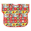 Picture of Bumkins Short Sleeve Bib for Girl or Boy, Toddler and Kids for 1-3 Years, Large Size, Essential Must Have for Junior Children, Eating, Mess Saving Soft Fabric Apron for Play, Wonder Woman DC Comics