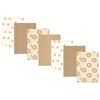 Picture of Hudson Baby Unisex Baby Cotton Flannel Burp Cloths, Brave Lion 7-Pack, One Size