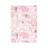 Picture of Hudson Baby Unisex Baby Cotton Flannel Burp Cloths 4-Pack, Girl New Elephant, One Size