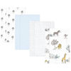 Picture of Hudson Baby Unisex Baby Cotton Flannel Burp Cloths 4-Pack, Boy Safari World, One Size