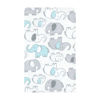 Picture of Hudson Baby Unisex Baby Cotton Flannel Burp Cloths, Neutral New Elephant 10-Pack, One Size