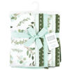 Picture of Hudson Baby Unisex Baby Cotton Flannel Burp Cloths, Eucalyptus 7-Pack, One Size