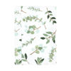 Picture of Hudson Baby Unisex Baby Cotton Flannel Burp Cloths, Eucalyptus 7-Pack, One Size