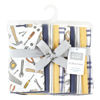 Picture of Hudson Baby Unisex Baby Cotton Flannel Burp Cloths, Construction Work 10-Pack, One Size