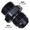 Picture of EVIL ENERGY 8AN Flare to AN8 ORB Male O-Ring Fitting Adapter 4PCS