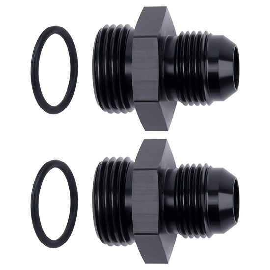 Picture of EVIL ENERGY 10AN Flare to AN12 ORB Male O-Ring Fitting Adapter 2PCS