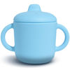 Picture of 6 Months+ Sippy Cups with Handles,Silicone Sippy Cups Leak Proof 5oz,No Spill Sippy cups for Toddlers (Powder Blue)