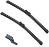 Picture of 2 Factory Wiper Blades Replacement for Acadia Malibu Traverse Saturn Aura Outlook Tiguan Enclave Range Rover Evoque Original Equipment Windshield Wiper Blades Set - 24"+21" (Set of 2) Top Lock