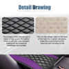 Picture of Car Center Console Cover, Universal Leather Waterproof Armrest Seat Box Cover Protector, Comfortable Car Decor Accessories Fit for Most Cars, Vehicles, SUVs-Purple