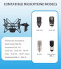 Picture of TLM 103 Shock Mount - Microphone Mount Compatible for Neumann TLM 103 M147 Condenser Mic by SUUNTOKS,Black