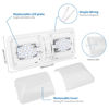Picture of RVZONE RV Lights Interior Natural White 12V RV LED Ceiling Double Dome Light Fixture 1100 LM Frosted RV Interior Lighting Camper Lights for RV Bedroom, Living Room(4500K)