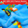 Picture of Lukeight Toddler Blanket for Boys and Girls, 380 GSM Thick Kids Blanket for Birthday Gifts, Cozy Baby Blanket, Plush Receiving Blanket for Crib (Construction, 30x40 Inches)