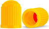 Picture of MEAJOO 15PCS Tire Valve Stem Caps, Corrosion Resistant, with O Rubber Ring, Airtight Seal Heavy Duty Dustproof Tire Valve Stem Covers for Cars, SUV, Trucks, Bikes, Motorcycles, Bicycles(Yellow)