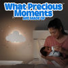 Picture of Tip perk 2 Pack Cloud Light - Floating Cloud Wall Lamp for Nursery | Cute Floating Cloud Lamp for Kids Bedroom | Battery-Operated Hanging Cloud Night Lights for Bedroom | Cloud Lamp for Baby Nursery