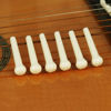 Picture of Jinlop Acoustic Guitar Bridge Pins & Guitar Pegs with Bridge Pin Puller Remover Guitar Pegs Parts Replacement Tool-White