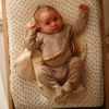 Picture of mushie Extra Soft Muslin Fitted Changing Pad Cover (Cedar)