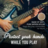 Picture of Musician's Practice Glove - 2-Pack Guitar Gloves for Men and Women, Fingertip Protectors for Playing String Instruments, Hand Issues and More, Nylon Thin Gloves for Indoor/Outdoor Gigs, Medium, Beige