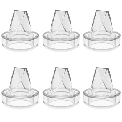 Picture of 6 Pack Silicone Duckbill Valve Compatible with S9 / S12 / S9Pro / S12Pro Wearable Breast Pump, Electric Breast Pump Parts Accessories